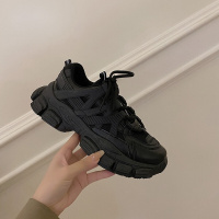 述雅老爹鞋女2020秋冬新款运动鞋韩版时尚百搭帅气厚底透气舒适休闲鞋