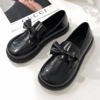 述雅英伦风复古小皮鞋女百搭2021新款女鞋子平底乐福鞋学院单鞋女学生