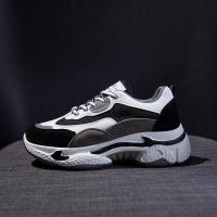 述雅老爹鞋女2021春季新款增高百搭ins潮显脚小休闲运动鞋火熊猫鞋