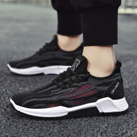 运动鞋男鞋2021春夏季飞织网布鞋透气学生网鞋百搭韩版潮流