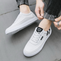 男士低帮系带潮鞋透气小白鞋帆布鞋子男鞋春夏季韩版百搭潮流布鞋