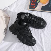 尚美嘉足老爹潮鞋女2020夏季新款百搭透气厚底学生ins网红休闲火运动鞋