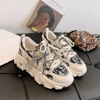 桔宿炸街老爹鞋女ins潮2021年秋季新款火增高运动鞋网红女鞋子