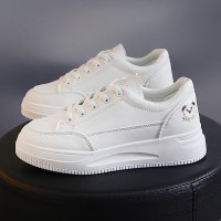 桔宿2021秋季新款小熊鞋子女ins韩版学生百搭松糕厚底运动小鞋女