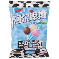 阿尔卑斯特浓牛奶棒棒糖袋装20支