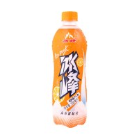 冰峰（ICE PEAK）汽水饮料 PET 陕西特产500ml*15瓶装橙味汽水碳酸饮料老汽水