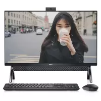 戴尔(DELL)灵越5410-3528B一体机IPS微边框大屏12代CPU办公商用家用网课前台电脑23.8英寸 I5-1235U/8G/1T+256G/MX550-2G 黑