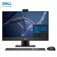 戴尔(DELL) OptiPlex7410 23.8英寸高端游戏作图商用台式一体机电脑 [触屏]定制I7-13700T/集显 8G内存/512G固态