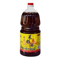 四川菜籽油纯正非转基因农家食用油压榨孕妇小孩1.8L