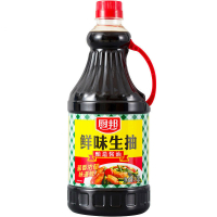 酱油1.25L 鲜味生抽黄豆酿造家用炒菜卤味凉拌酱油厨房调料