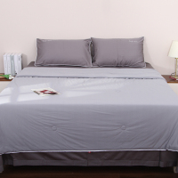 吉祥三宝家纺夏季床上用品夏凉被冰丝冷凝夏被纯色单双人