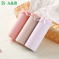 A＆Bab内裤【2条装】弹力棉脚裤中低腰棉质少女短裤