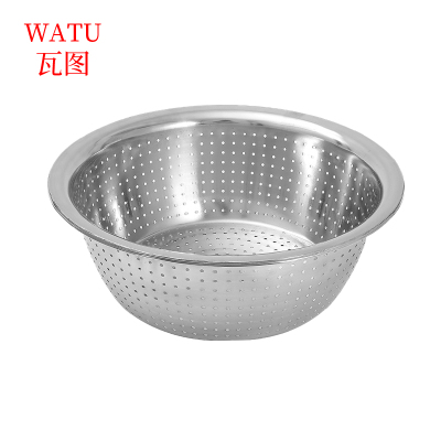 瓦图(WATU) 不锈钢加厚洗米盆  漏盆 40cm 1个装