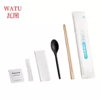 瓦图 一次性餐具五件套 200套 箱