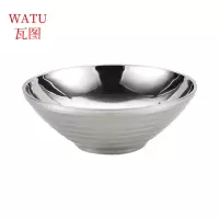 瓦图 304不锈钢拉面碗 22cm 个