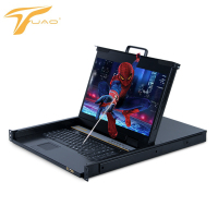 TUAO(图奥)17吋KVM切换器4口8口16口24口32口机架式一体机 TX-17308U