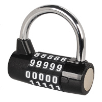 锐赛特 RESET RST-198/197 彩色5轮密码锁防盗挂锁健身房锁工具箱锁