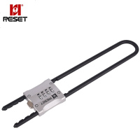锐赛特 RESET RST-148 玻璃锁密码锁 抗液压剪双U型锁插锁玻璃拉手锁防盗锁