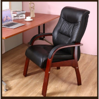 铜林办公椅为实木制作,坚固,环保,无异味,无甲醛。