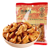 河南开封特产兴盛德麻辣花生420g*6/4/2袋子香辣花生豆零食小吃的