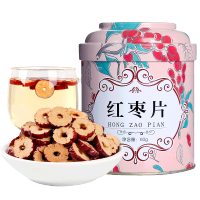 [买2发3]红枣片红枣干 买2送杯 新疆枣片泡茶无核搭枸杞姜茶60克枣干