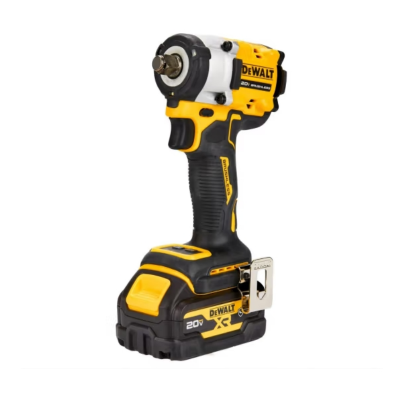 得伟20V锂电无刷1/2"紧凑型冲击扳手2x5.0Ah套装DCF921P2-A9套