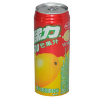 绿力芒果汁490ml/罐 台湾进口果汁饮料