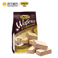 意大利原装 进口 CRICH 可意奇 卡布奇诺奶油 威化饼干 250g 休闲零食早餐饼干