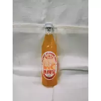 冰得宝冰橘子味汽水280ml