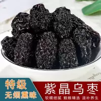 大黑枣紫晶乌枣大颗粒马牙枣陕北特产黑枣零食 煲汤泡酒 乌枣250g(量少试吃)