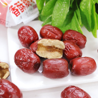 香酥脆枣红枣无核独立小包装嘎嘣脆枣若羌灰枣干果休闲小零食 [脆灰枣]160克*2袋