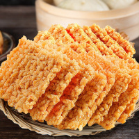 糯米锅巴手工500g休闲零食辣味整箱散装老式怀旧