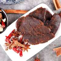 内蒙古牛肉干风味牛肉片250克 零食特色小吃