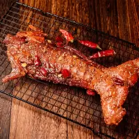 麻辣手撕兔肉整只特产550克香辣手撕兔肉自贡冷吃