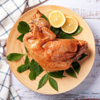 五香扒鸡 整只鸡零食卤味熟食开袋即食正宗烧鸡肉熟食500g