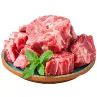 农家散养带皮羊肋排原切新鲜羊排肉带骨羊肉烧烤食材清真羔羊蝎子 多肉羔羊蝎子2斤