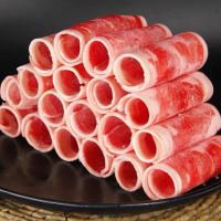 羊肉卷 小肥羊涮火锅涮羊肉肥羊卷微调理火锅食材    精选内蒙清真2斤羊羔卷