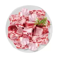 羊排新鲜肋排羔羊羊排尖羊排骨烧烤现杀羊小排 1斤试吃装