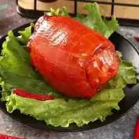 香肘300g山东酱香肘花火腿香肠肉肠真空即食下酒菜休闲零食