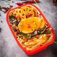 自热火锅方便速食酸辣粉小火锅便携网红即食麻辣烫米饭
