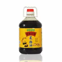 菜籽油农家自榨菜籽油 食用油压榨纯菜油新油 10斤