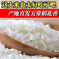 新大米 蟹田米香米大米 米粳米  甑选稻花香米10斤