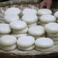 贵州特产小吃糍粑 纯糯米手工糍粑驴打滚白糯米团红糖粑粑年糕 30个糍粑(免费送黄豆粉)