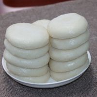 特产小吃糍粑 纯糯米手工糍粑驴打滚白糯米团红糖粑粑年糕 5个糍粑试吃(免费送黄豆粉)