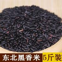 黑香米  黑米粥原料黑大米无染色杂粮  黑米5斤装