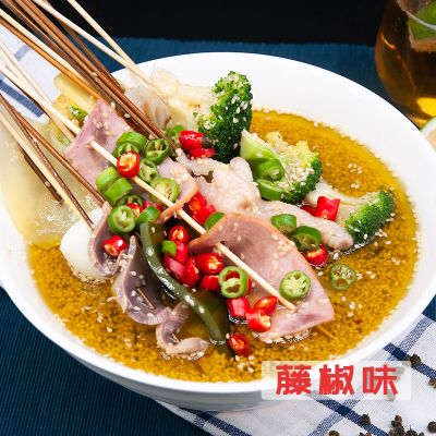 钵钵鸡调料藤椒鸡冷串串底料红油火锅冷锅串串香底料商用配方 钵钵鸡调料(藤椒味)230g*1