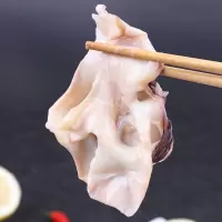 新鲜现切鱿鱼脖去皮无冰衣脆骨鱿鱼脖海鲜水产批发烧烤食材 五斤鱿鱼脖(推选价)