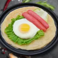 手抓饼批发早餐煎饼鸡蛋灌饼原味手抓饼千层饼皮大号家庭装 原味30片*60克