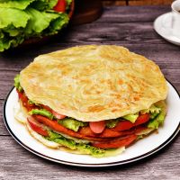 原味手抓饼 早餐煎饼速食面饼皮批发商用家庭装 商用装30片装(90g/片)