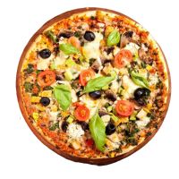 披萨加热即食披萨成品冷冻披萨半成品披萨 [7英寸2片]奥尔良鸡肉+缤纷水果
